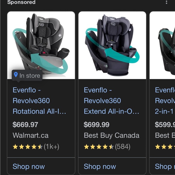 Evenflo revolve360 car seat brand new in box - Picture 3 of 5